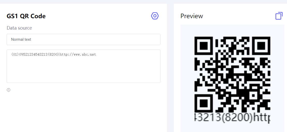 GS1 QR Code.png példája