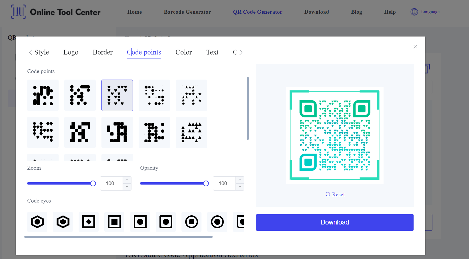 Esztétikai QR Code generator.png