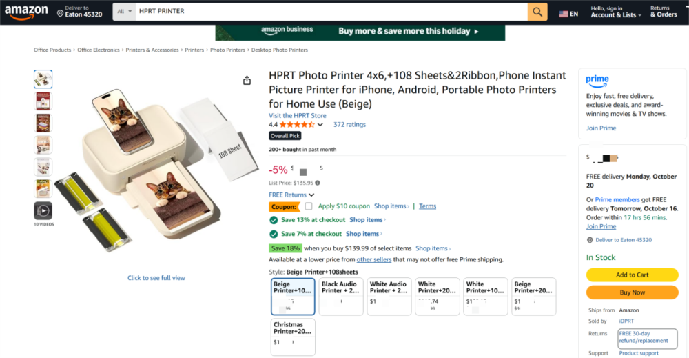 Amazon termékleírások