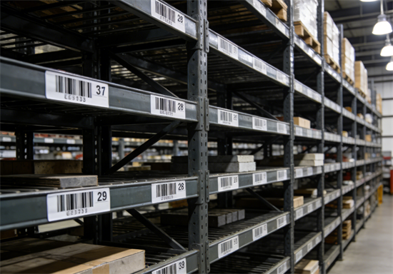 warehouse location barcodes raktár helyszíne vonalkódok