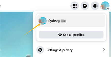 kattintson a profilk&eacute;pre a facebookon