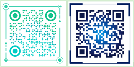qr code with frames QR kód keretekkel