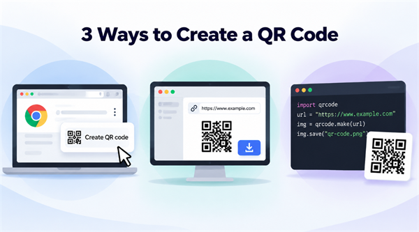 3 Ways to Create a OR Code 3 módja egy OR kód létrehozásának